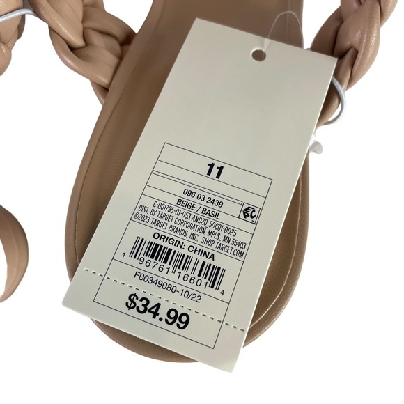 A New Day Women’s Basil Mule Heel Brown Size 11 - Picture 12 of 12